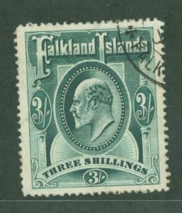 Falkland Islands #28  Single (King)