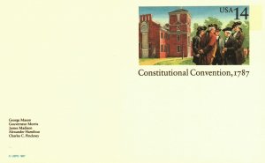 US UX116 MNH Constitutional Convention, 1787