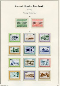 Channel Islands Collection on 58 pages -Guernsey and Alderney-SCV $415.00