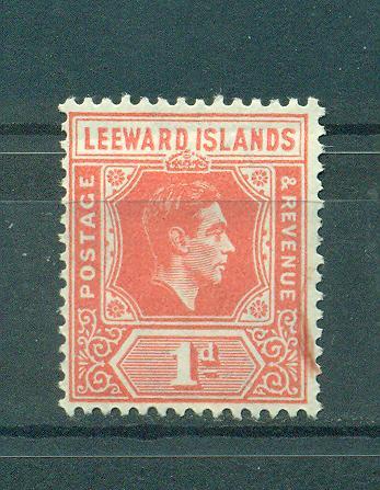 Leeward Islands sc# 105 used cat value $9.00