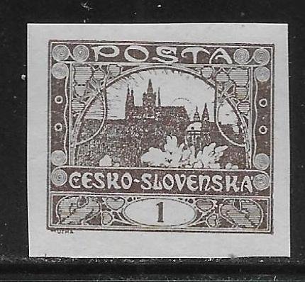 Czechoslovakia 23 1h Hradcany single MNH