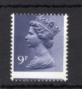 9p MACHIN UNMOUNTED MINT + PERFORATION SHIFT