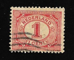 Netherlands 1898 - U - Scott #56