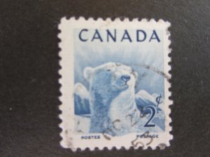 Canada #322 Wildlife Polar Bear  Nice stamps {ca252}