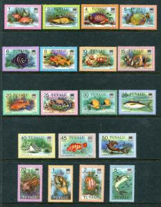 Tuvalu 96-113 MNH, 1979. Marine Life. x29433