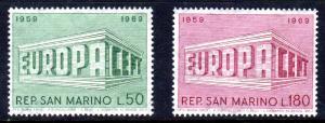 SAN MARINO 701-2  MNH VF EUROPA COMPLETE SET