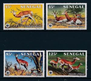 [54042] Senegal 1986 Wild animals Mammals WWF Gazelle MNH