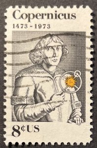 US #1488 Used F/VF 8c Copernicus 1973 [G8.8.1]