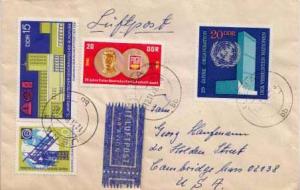 Germany D.D.R., Airmail, United Nations Related