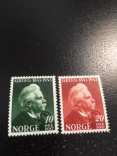 Norway sc 255,256 MNH