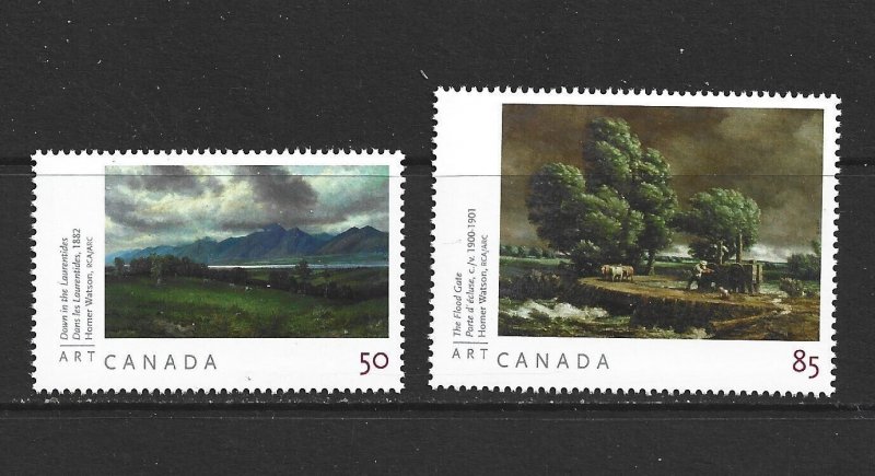 CANADA - 2005 ART CANADA: HOMER WATSON - SCOTT 2109a TO 2110a - MNH