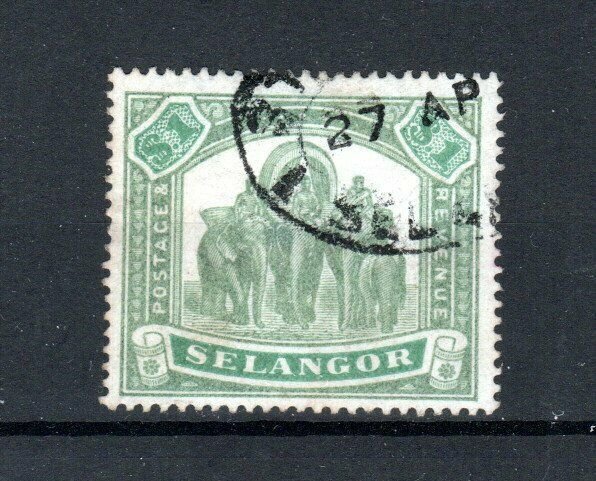 Malaysia - Selangor 1895-99 $1 FU CDS