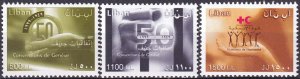 Lebanon #546-8 MNH  CV $11.00 (Z3022)