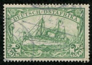 German East Africa SC# 20 Yacht  Hohenzollern 2r Used