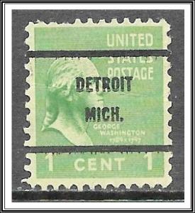 US Precancel #804-61 Detroit MI Used