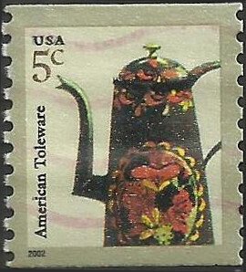 # 3612 USED TOLEWARE COFFEE POT