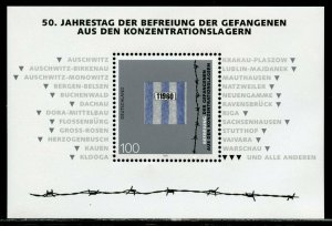 GERMANY SCOTT#1896  SOUVENIR SHT MINT NEVER  HINGED--SCOTT VALUE $1.60