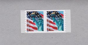 Pair 39c Liberty ND Avery US 3968 F-VF, MNH