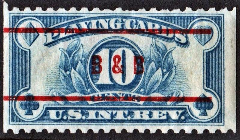 SC#RF23 10¢ Playing Card Coil Stamp (1929) OG/NH