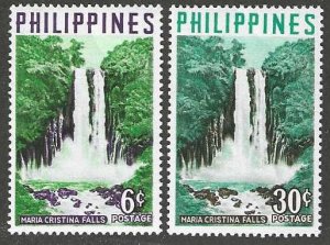 Philippines 807a-808a MNH Perf 12 Complete set SC: $8.25