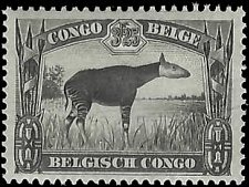 BELGIAN CONGO   #152 MH (3)