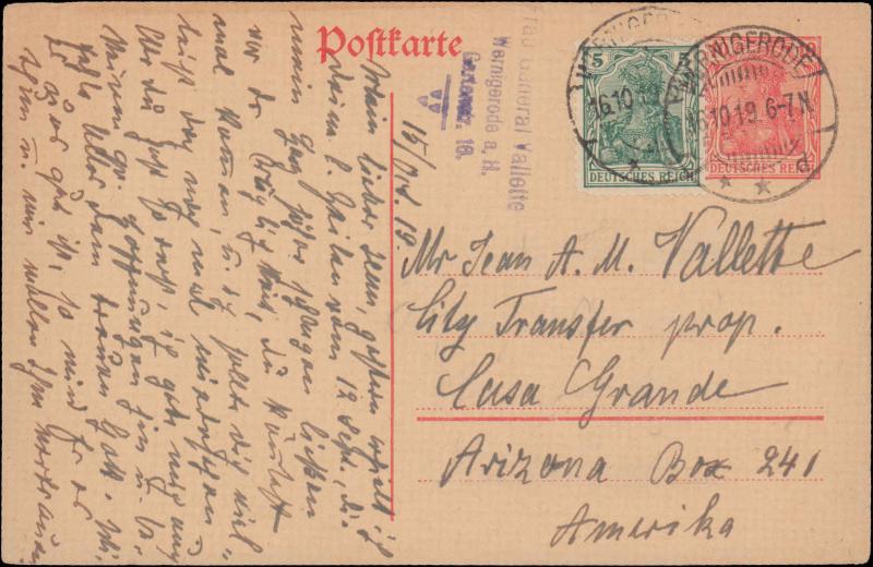 Germany Pre-1950, Government Postal Card