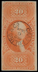 U.S. REV. FIRST ISSUE R98a  Used (ID # 97848)