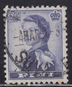 Fiji 151 Queen Elizabeth II 1956