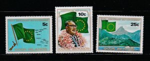 Cook Islands 434-436 Set MNH Flags (B)