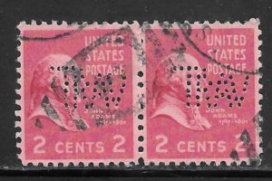#806 Used Pair Perfin