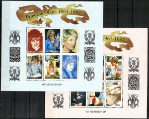 Ghana Stamp 2004-2005  - Princess Diana memorial issue