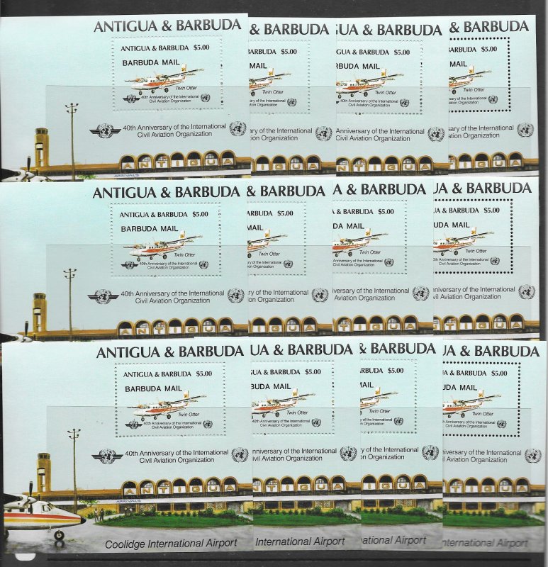 Barbuda 747 MNH  x 12, vf. see desc. 2020 CV$102.00