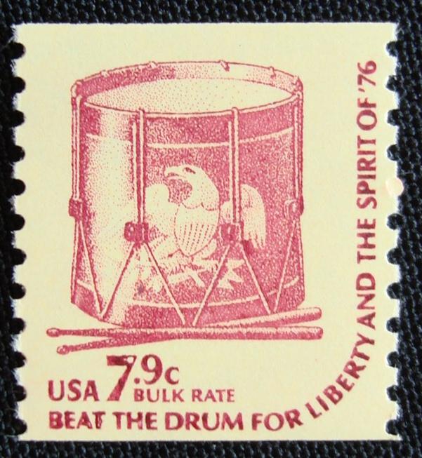 US #1615 MNH SG Coil Single, Drum, SCV $.20 L3