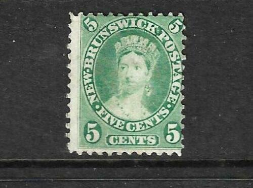 NEW BRUNSWICK 1860 5c QV MNG SG 14 Sc 8a 