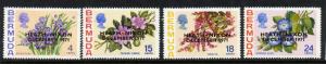 Bermuda 288-91 MNH Flowers, Heath-Nixon o/p