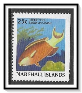 Marshall Islands #174 Parrotfish MNH