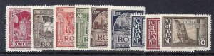 ITALY RHODES 1929 Scott 15-23 Cmplt unused set  scv $458.50 less 80%=$91.70