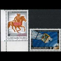 LUXEMBOURG 1983 - Scott# 693-4 Communication Set of 2 NH