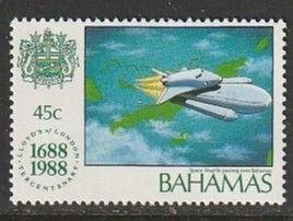 1988 Bahamas - Sc 657 - MNH VF - 1 single - Lloyd's of London