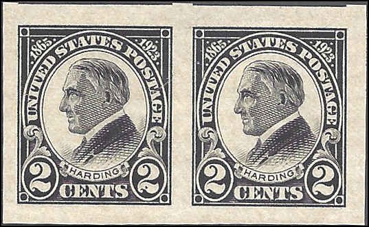 611 Mint,OG,NH... Pair... SCV $20.00... XF/Superb
