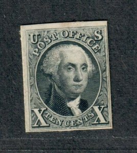 US Sc#4P4 M/F-VF, Plate Proof On Card, Cv. $250