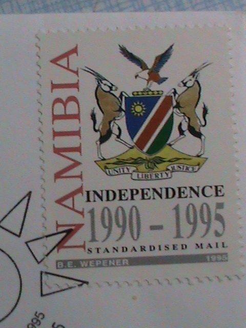 ​NAMIBIA-FDC 1995 SC# 778  5TH ANNIVERSARY OF INDEPENDENCE  :MNH-VERY FINE