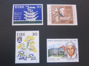 Ireland 1987 Sc 685-88 set MNH