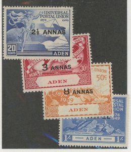 Aden #32-35 Unused Single (Complete Set)