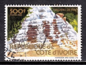 Ivory Coast - Scott #666C - Used - Pencil/rev. - SCV $7.00