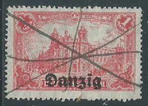 Danzig, Sc #8, 1m Used