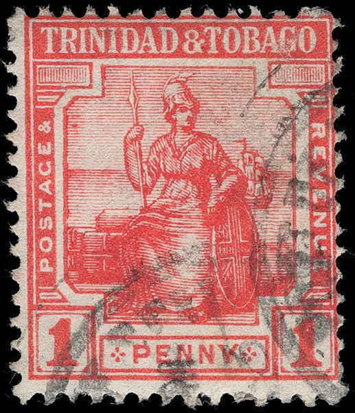 Trinidad and Tobago Scott 2 Variety Gibbons 150w Used Stamp