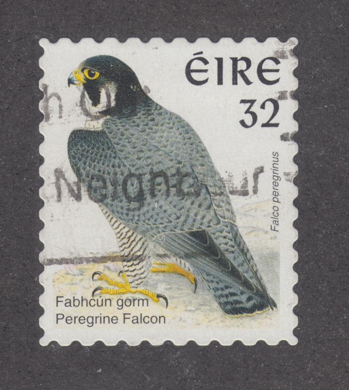 Ireland Sc 1054B used 1997 32p Peregrine Falcon, VF