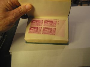 Plate Block Book  Includes 50 PB's mostly 3 centers MINT NH⭐⭐⭐⭐⭐