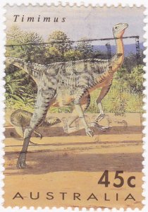 Australia -1993 - Prehistoric Animals -  used - 45c